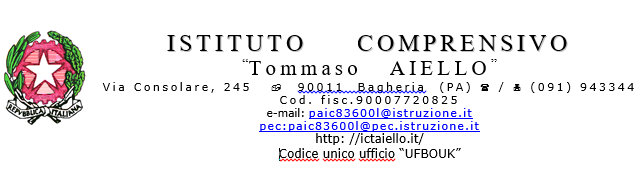intestazione scuola